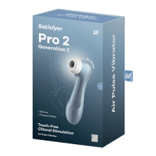 SATISFYER - PRO 2 LUFTPULSSTIMULATOR BLAU