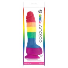 PRIDE - LGBT FLAG DILDO 15 CM