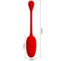 PRETTY LOVE - UOVO VIBRANTE RICARICABILE KNUCKER ROSSO