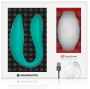 WEARWATCH - TECHNOLOGIE SANS FIL DUAL PLEASURE WATCHME AIGUE-MARINE / SNOWY