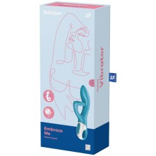 SATISFYER - EMBRACE ME GSPOT VIBRATOR TURQUOISE