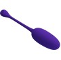 PRETTY LOVE - OVO VIBRATÓRIO RECARREGVEL KNUCKER ROXO
