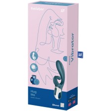 SATISFYER - APP VIBRATORE HUG ME RABBIT BLU