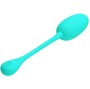 PRETTY LOVE - UOVO VIBRANTE RICARICABILE KNUCKER VERDE ACQUA