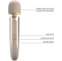 PRETTY LOVE - MASSAGGIATORE 7 MODALIT DI VIBRAZIONE CHAMPAGNE