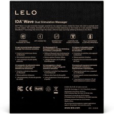 LELO - IDA WAVE MASSAGEIRO PARA CASAIS PRETO