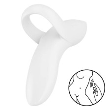 SATISFYER - BOLD LOVER FINGERVIBRATOR WEISS