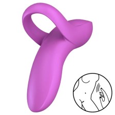 SATISFYER - BOLD LOVER FINGERVIBRATOR ROSA