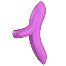 SATISFYER - BOLD LOVER FINGER VIBRATOR PINK