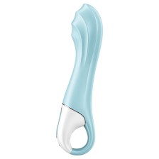 SATISFYER - AIR PUMP VIBRADOR 5+ APLICATIVO VIBRADOR INFLVEL G-SPOT AZUL