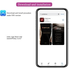 PRETTY LOVE - AUGUST REMOTE GLOBAL DOUBLE PLEASURE APP VIBRATOR