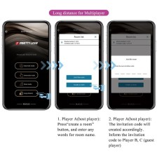 PRETTY LOVE - AUGUST REMOTE GLOBAL DOUBLE PLEASURE APP VIBRATOR