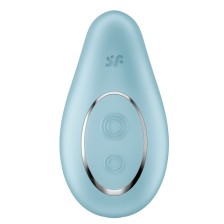 SATISFYER - VIBRATORE DA APPOGGIO DIPPING DELIGHT BLU