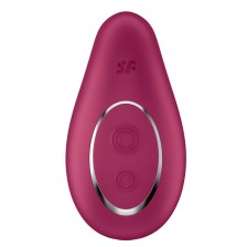 SATISFYER - DIPPING DELIGHT AUFLEGVIBRATOR ROT