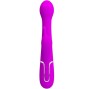 PRETTY LOVE - VIBRATORE DEJON RABBIT 3 IN 1 VIOLA MULTIFUNZIONE