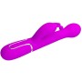 PRETTY LOVE - VIBRATEUR DEJON RABBIT 3 EN 1 MULTIFONCTION VIOLET