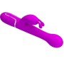 PRETTY LOVE - DEJON RABBIT VIBRATOR 3 IN 1 MULTIFUNCTION VIOLET
