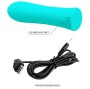 PRETTY LOVE - ALFREDA SUPER POWER VIBRATOR AQUAGRÜN
