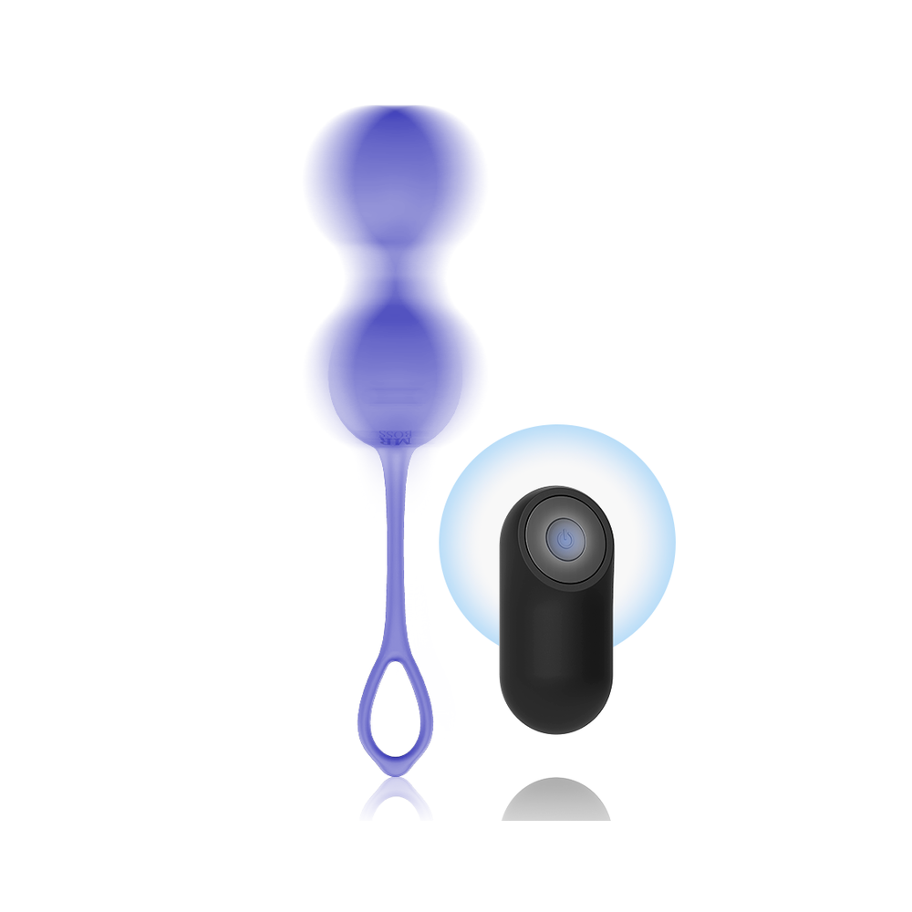 MR BOSS - DUMAS VIBRATING KEGEL BEADS REMOTE CONTROL