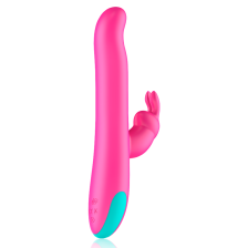 HAPPY LOKY - PLUTO LAPIN VIBRATEUR ET ROTATEUR WATCHME TECHNOLOGIE SANS FIL COMPATIBLE