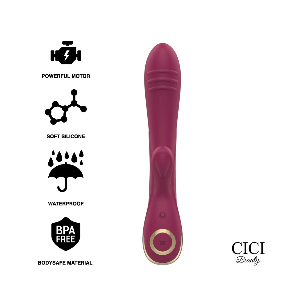 CICI BEAUTY - PREMIUM SILICONE COELHO VIBRADOR