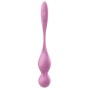 SATISFYER - BOLAS DE KEGEL VIBRANTES LOVE BIRDS ROSA