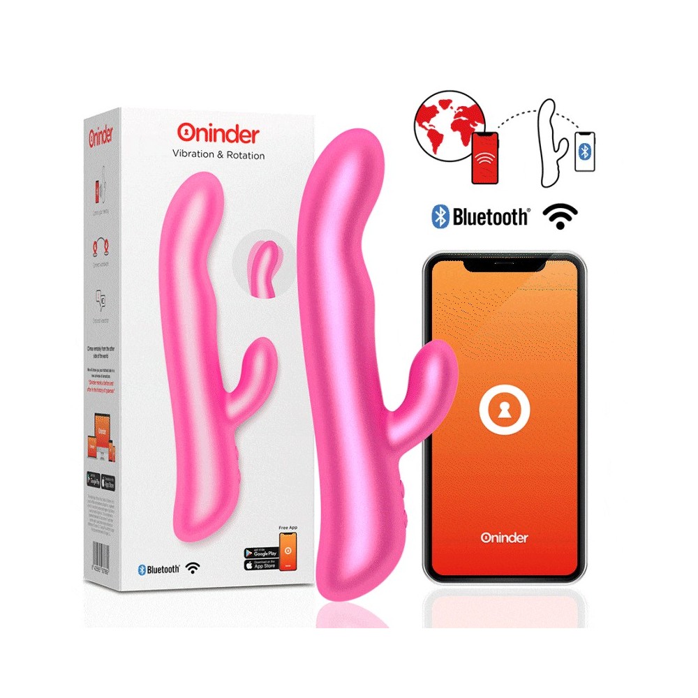 ONINDER - OSLO VIBRATION ET ROTATION ROSE - APPLICATION GRATUITE