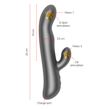 ONINDER - OSLO VIBRATION & ROTATION SCHWARZ - KOSTENLOSE APP