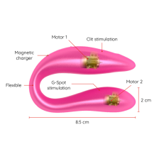 ONINDER - LISBOA G-SPOT & CLITORAL STIMULATOR ROSA - APLICAÇÃO GRATUITA