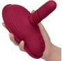CALEXOTICS - RIDER MASSAGER DUPLO MOTOR CONTROLE REMOTO VERMELHO
