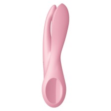 SATISFYER - THREESOME 1 VIBRATOR PINK