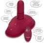 CALEXOTICS - RIDER MASSAGER DUPLO MOTOR CONTROLE REMOTO VERMELHO