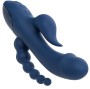 CALEXOTICS - VIBRATOR TRIPLE ORGASM BLUE