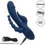 CALEXOTICS - VIBRADOR TRIPLO ORGASM AZUL