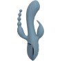 CALEXOTICS - VIBRADOR TRIPLO ECSTASY CINZA