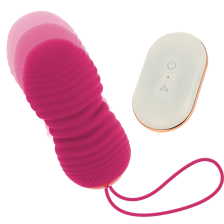 OHMAMA - TÉLÉCOMMANDE FONCTION HAUT ET BAS EGG 7 MODES ROSE