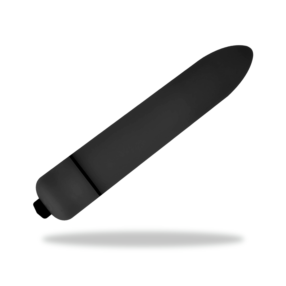 OHMAMA - MINI VIBRATING BULLET 9 CM BLACK