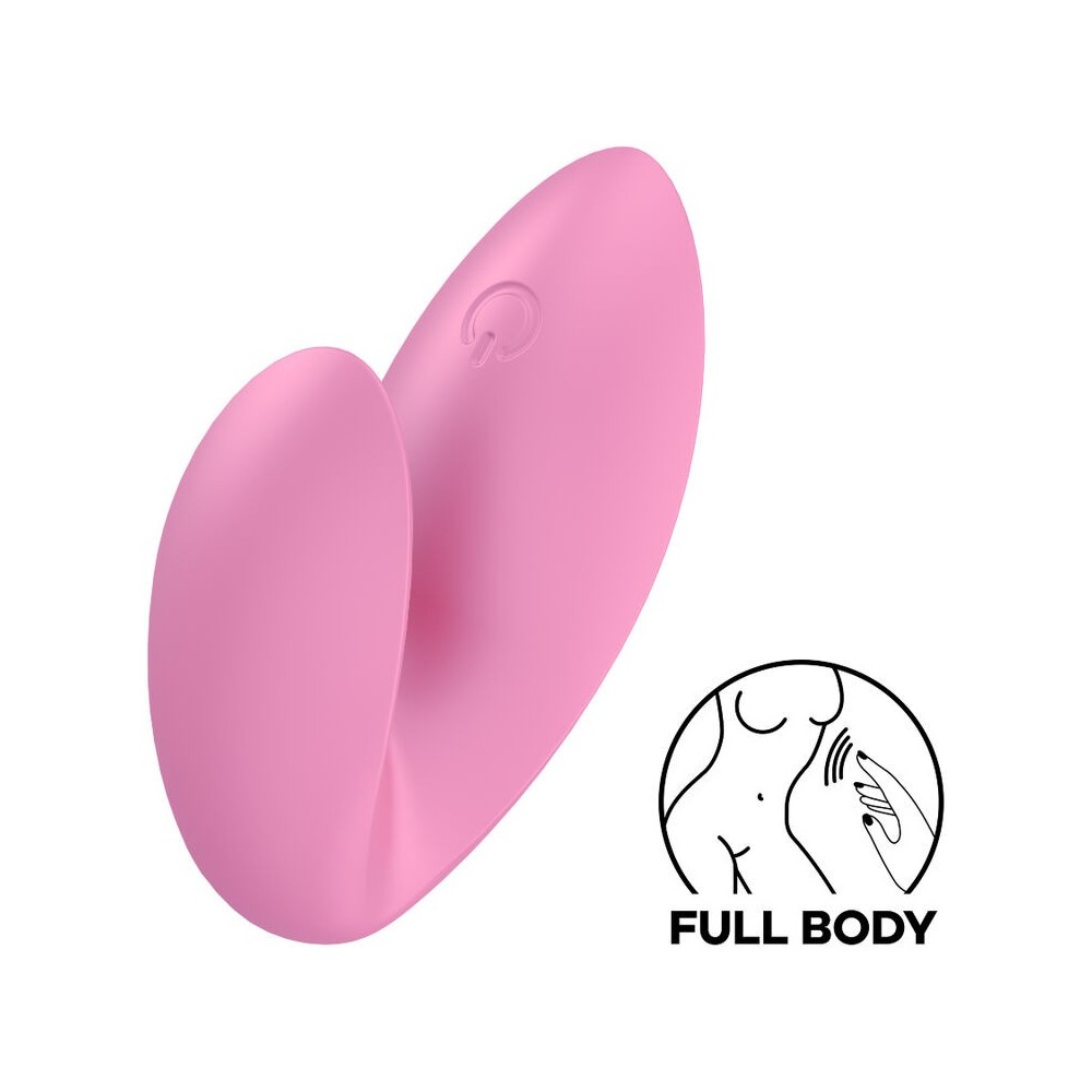 SATISFYER - LOVE RIOT FINGER VIBRATOR PINK