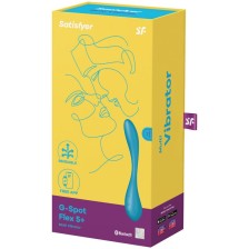 SATISFYER - VIBRATEUR MULTI G-SPOT FLEX 5 BLEU