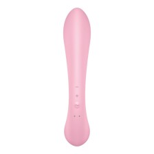 SATISFYER - TRIPLE OH HYBRID VIBRATION PINK