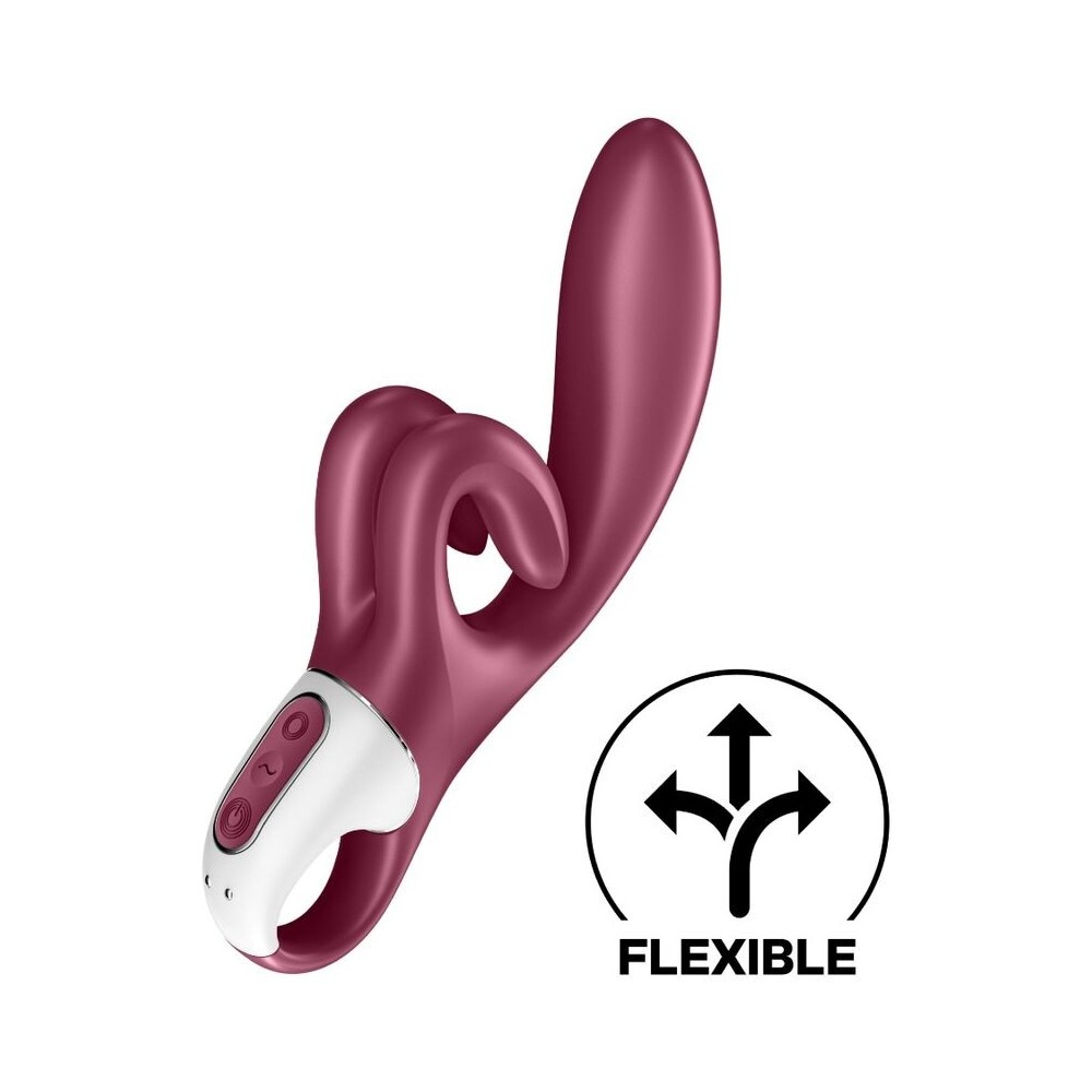 SATISFYER - TOUCH ME RABBIT VIBRATION RED