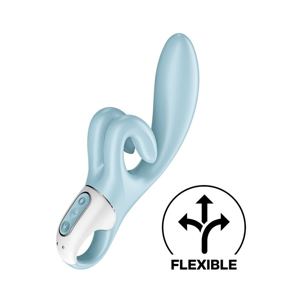 SATISFYER - TOUCH ME RABBIT VIBRATION BLAU