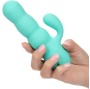 CALEXOTICS - DEL MAR DIVA VIBRATOR RABBIR AQUA GREEN BY CALIFORNIA DREAMING