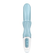 SATISFYER - LOVE ME COELHO VIBRAO AZUL