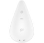 SATISFYER - VIBRATORE GOCCIA DI RUGIADA LAY-ON BIANCO