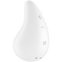 SATISFYER - VIBRATORE GOCCIA DI RUGIADA LAY-ON BIANCO