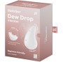 SATISFYER - VIBRADOR DEW GOTA LAY-ON BRANCO