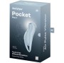 SATISFYER - POCKET PRO 1 ESTIMULADOR DE CLITÓRIS AZUL CLARO