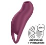 SATISFYER - POCKET PRO 1 ESTIMULADOR DE CLITÓRIS GARNET