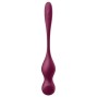 SATISFYER - LOVE BIRDS VARY SFERE VIBRANTI APP GRATUITA WINE ROSSO